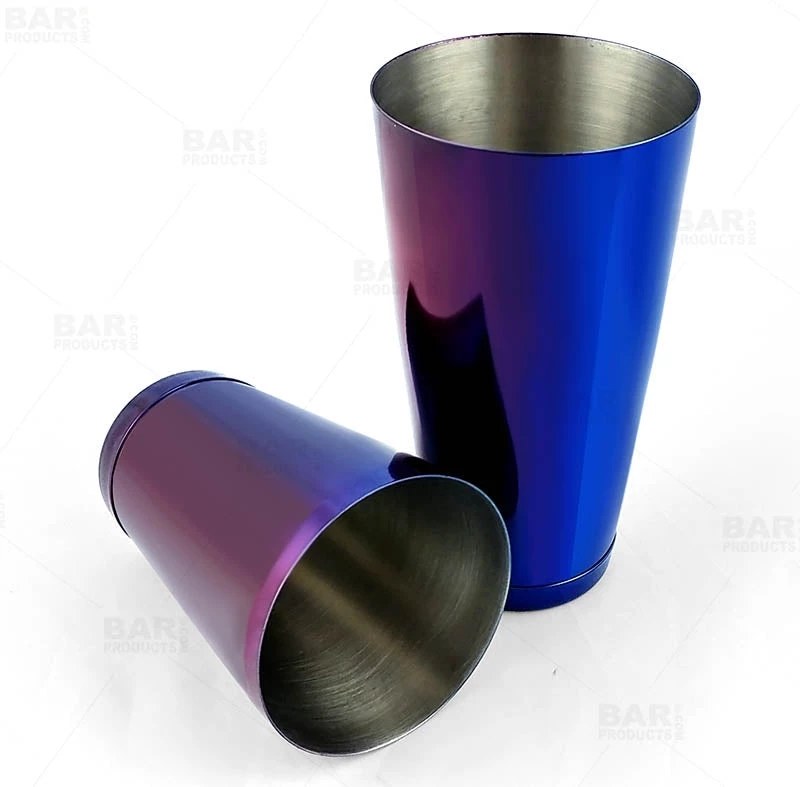 shaker-set-2p-fusion-bpc-3.jpg BarProducts.com BAR TOOLS BarConic® Cocktail Shaker Set - 28oz / 18oz Weighted Tins - Candy Fusion