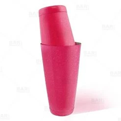 BarProducts.com BarConic® Neon Pink Glitter 18oz Shaker Tin