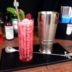 BarProducts.com BarConic® Collins Glass - Silver Aztec Pattern - 9.5 Ounce SPECIAL COLLECTIONS