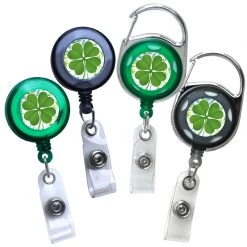 BarProducts.com Lucky Sham Series, Retractable ID Badge Reels