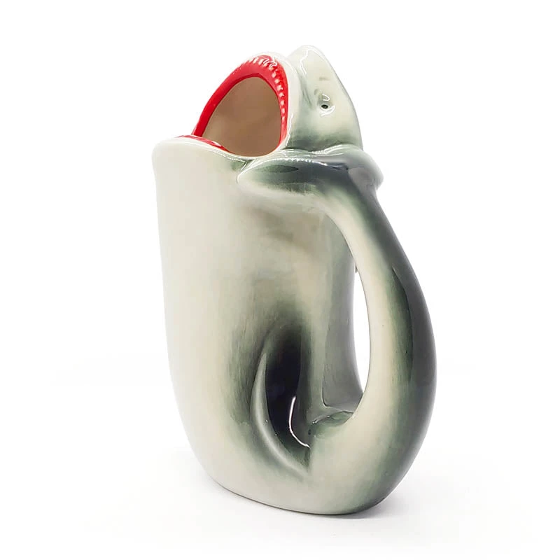 shark-tiki-mug-800-bpc.jpg BarProducts.com BarConic® Tiki Drinkware - Shark Bite - 14 Oz.