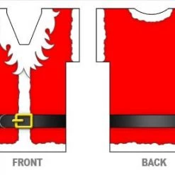 BarProducts.com Bottle Cooler - T-Shirt Style - Santa 3 BarProducts.com Bottle Cooler - T-Shirt Style - Santa