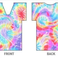 BarProducts.com Party Supplies Bottle Cooler - T-Shirt Style - Tie Dye 3 BarProducts.com Party Supplies Bottle Cooler - T-Shirt Style - Tie Dye