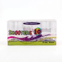 BarProducts.com Shooter Glasses Box Set - Clear 10 Ct. - 2 Ounce