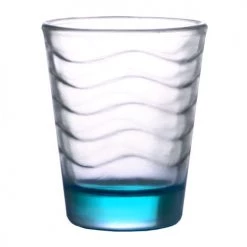 BarProducts.com BarConic® Glassware - Shot Glass - Blue Wave 1.75 Ounce BAR SUPPLIES