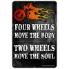 BarProducts.com Move The Soul Kolorcoat™ Metal Bar Sign