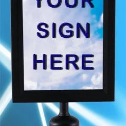 BarProducts.com Sign Frame For Sign Pole BAR EQUIPMENT