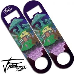 BarProducts.com Featured Artists Skinny Mini Bottle Opener - Space House