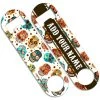 BarProducts.com CUSTOMIZABLE Skinny Mini Bottle Opener - Cute Mexican Skulls