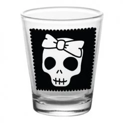 BarProducts.com Printed Shot Glasses - Cutsey Skulls - 1.75 Ounce Novelty Glassware 8 BarProducts.com Printed Shot Glasses - Cutsey Skulls - 1.75 Ounce Novelty Glassware