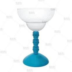 BarProducts.com Skull Margarita Glass - Plastic 10 Oz - Assorted Colors HOME BAR & GIFTS