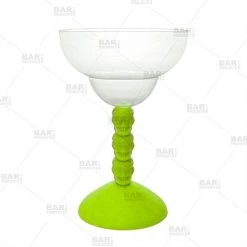 BarProducts.com Skull Margarita Glass - Plastic 10 Oz - Assorted Colors HOME BAR & GIFTS