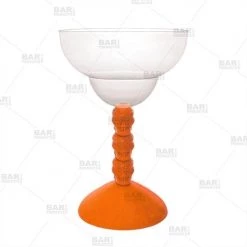 BarProducts.com Skull Margarita Glass - Plastic 10 Oz - Assorted Colors HOME BAR & GIFTS