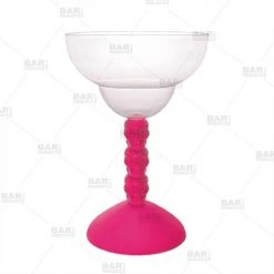 BarProducts.com Skull Margarita Glass - Plastic 10 Oz - Assorted Colors HOME BAR & GIFTS