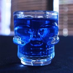BarProducts.com BarConic® 1.5 Oz Skull Shot Glass BAR SUPPLIES
