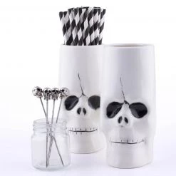 BarProducts.com SPECIAL COLLECTIONS Tiki Bar Gift Set - Skull