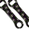 BarProducts.com Dog Bone Openers Dog Bone Bottle Opener - Floral Skulls