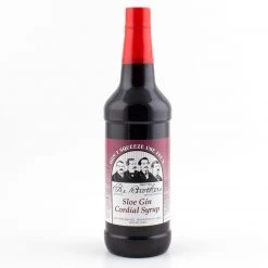 BarProducts.com SPECIAL COLLECTIONS Fee Brothers Sloe Gin - Cordial Syrup - 1 Quart
