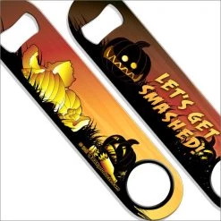 BarProducts.com Speed Bottle Opener / Bar Key - Let's Get Smashed Speed Openers