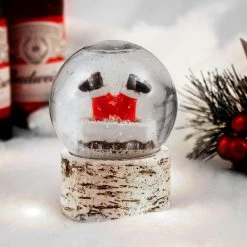 BarProducts.com SPECIAL COLLECTIONS Snow Globe Santa Bottle Opener
