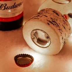 BarProducts.com SPECIAL COLLECTIONS Snow Globe Santa Bottle Opener