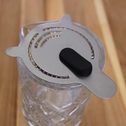 BarProducts.com BarConic® Hawthorne Strainer Soft Touch - Stainless Steel