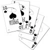 BarProducts.com Credit Card Bottle Openers - Spades Royally Flushed HOME BAR & GIFTS