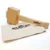 BarProducts.com Speakeasy® Wooden Ice Mallet / Lewis Canvas Ice Crushing Bag Set