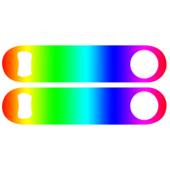 BarProducts.com Kolorcoat™ Speed Opener Gradients - Rainbow
