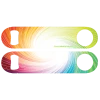 BarProducts.com Kolorcoat™ Speed Opener - Rainbow Swirl Custom Bottle Openers