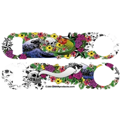 BarProducts.com Kolorcoat™ Speed Opener - Hardly Dead Custom Bottle Openers