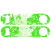 BarProducts.com Custom Bottle Openers Kolorcoat™ Speed Opener - Green Stars