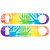BarProducts.com Kolorcoat™ Speed Opener - Tie Dye Zebra Custom Bottle Openers