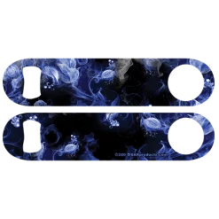 BarProducts.com Kolorcoat™ Speed Opener - Blue Smoke Custom Bottle Openers