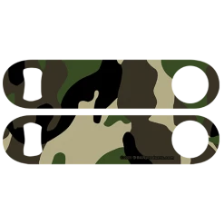 BarProducts.com Kolorcoat™ Speed Opener - Camo Custom Bottle Openers
