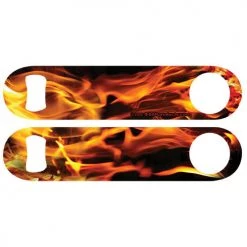 BarProducts.com Custom Bottle Openers Kolorcoat™ Speed Opener - Flames