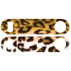 BarProducts.com Custom Bottle Openers Kolorcoat™ Speed Opener - Yellow Leopard