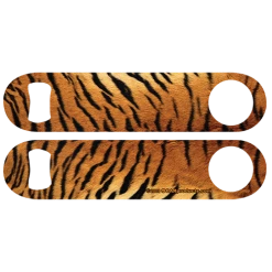 BarProducts.com Kolorcoat™ Speed Opener - Tiger Custom Bottle Openers