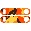 BarProducts.com Kolorcoat™ Speed Opener - Blaze Camo Custom Bottle Openers