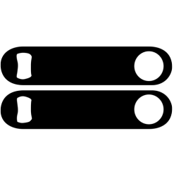 BarProducts.com Kolorcoat™ Speed Opener - Black