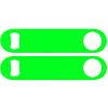 BarProducts.com Kolorcoat™ Speed Opener - Neon Green