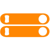 BarProducts.com Custom Bottle Openers Kolorcoat™ Speed Opener - Orange 2 BarProducts.com Custom Bottle Openers Kolorcoat™ Speed Opener - Orange