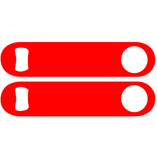 speed-kolorcoat-red-background-500.png BarProducts.com Kolorcoat™ Speed Opener - Red Custom Bottle Openers