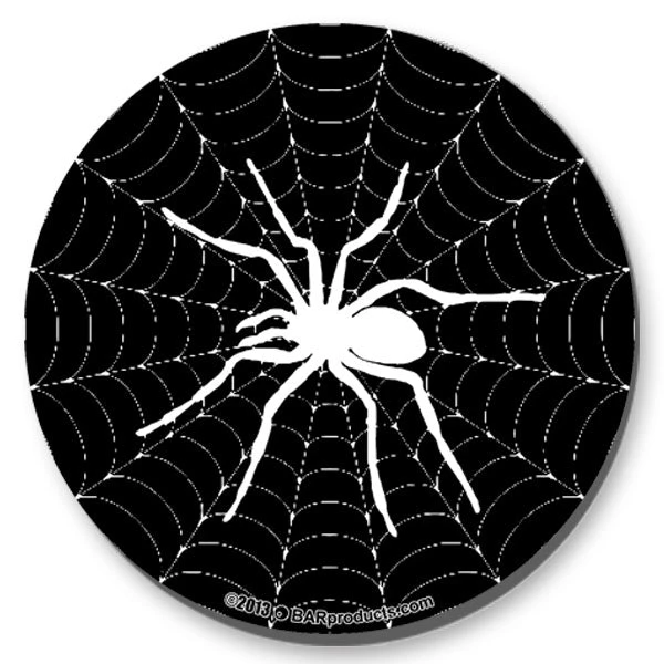 spider-round-coaster-1.jpg BarProducts.com Spider Web Foam Kolorcoat™ Coaster - 4 Inch Round Coasters