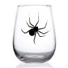 BarProducts.com Spider Stemless Wine / Cocktail Glass - 17 Ounce