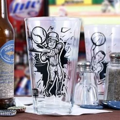 BarProducts.com Sports Themed Pint Glass Collection Novelty Glassware 3 BarProducts.com Sports Themed Pint Glass Collection Novelty Glassware