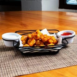 BarProducts.com Square Basket W/ Integrated Ramekin Holders SPECIAL COLLECTIONS 3 BarProducts.com Square Basket W/ Integrated Ramekin Holders SPECIAL COLLECTIONS