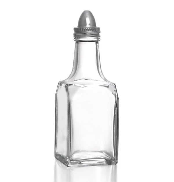square-oil-and-vinegar-jar.jpg BarProducts.com Square Oil Or Vinegar Cruet KITCHEN, DINING & SERVICE