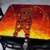 BarProducts.com Featured Artists Tiki Hot Lava Square Wooden Table Top - Two Sizes Available