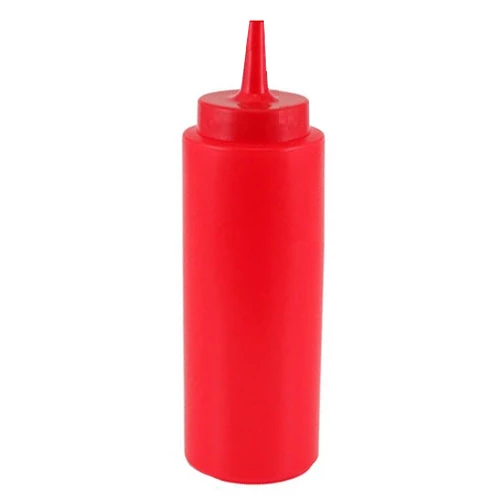 squeeze-bottle-red2_5.jpg BarProducts.com Condiment/Water Squeeze Bottle - 12 Oz